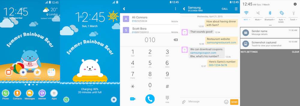 Samsung Galaxy Theme - SummerBEAR