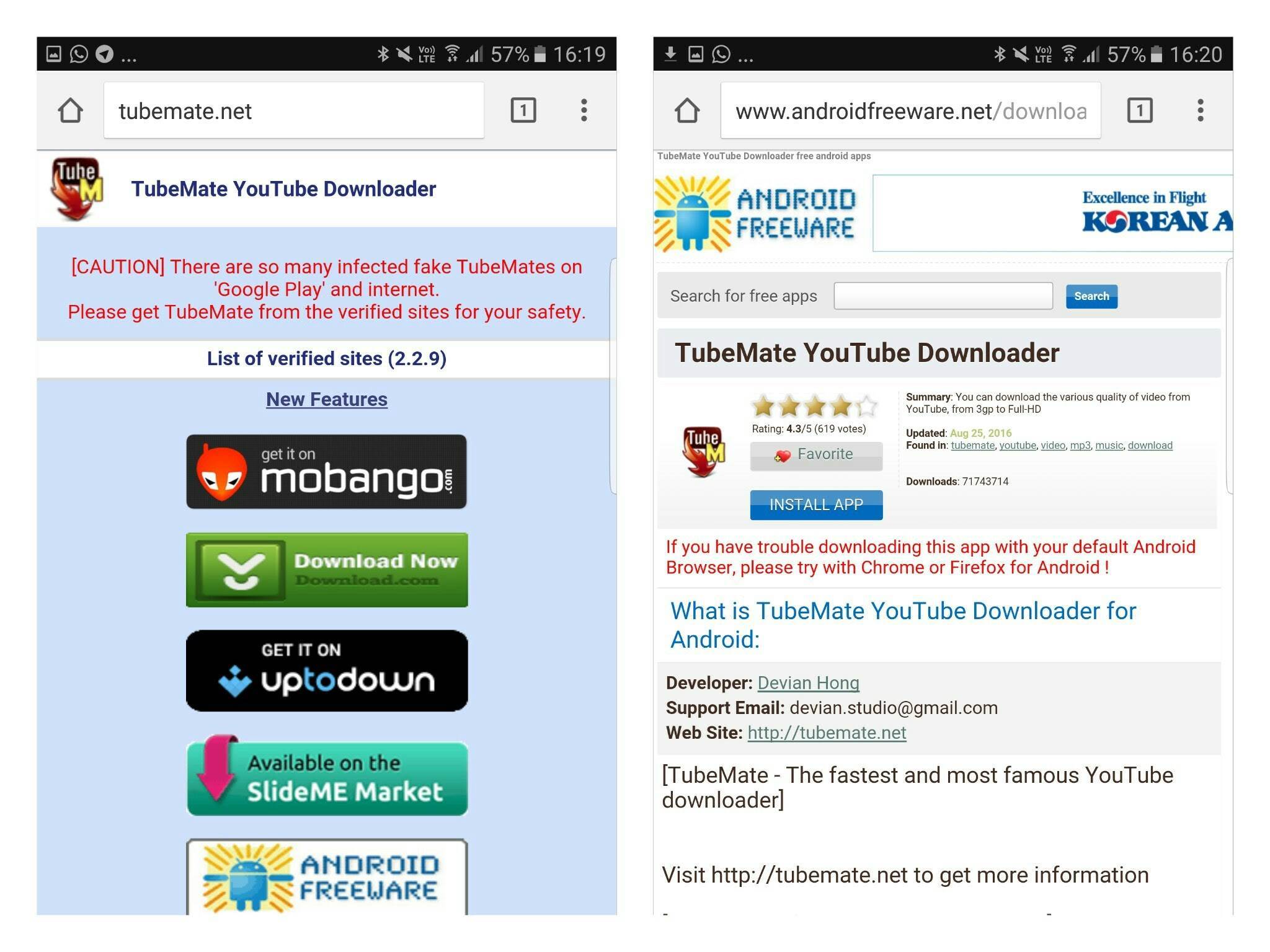 YouTube Downloader Android