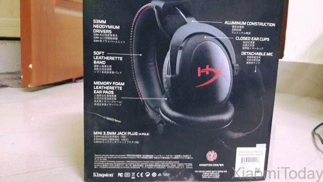 Kingston HYPERX Cloud Core KHX Gaming Headset Packaging