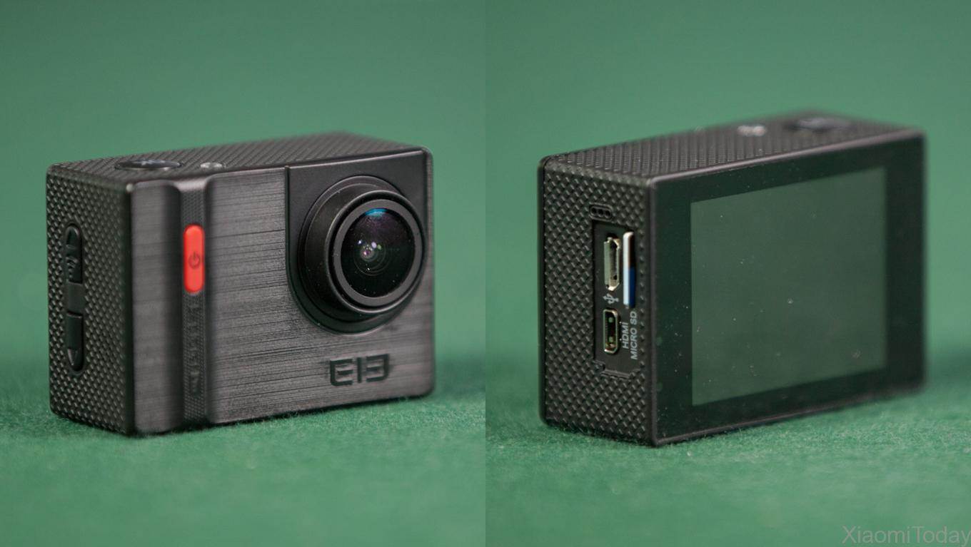 Elephone Elecam Explorer Elite 4K Action Camera Design