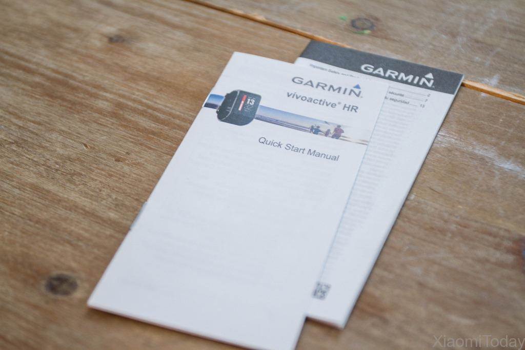 Garmin Vivoactive HR Smartwatch User Manual