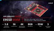 AMD announced Embedded Radeon E9260 and E9550 graphics processing units