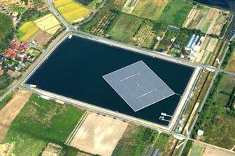 Hydrelio floating PV system