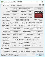 AMD Radeon RX 470D Spotted - Benchmarks