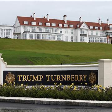 Image: Hotel at Trump Turnberry golf resort in Scotland