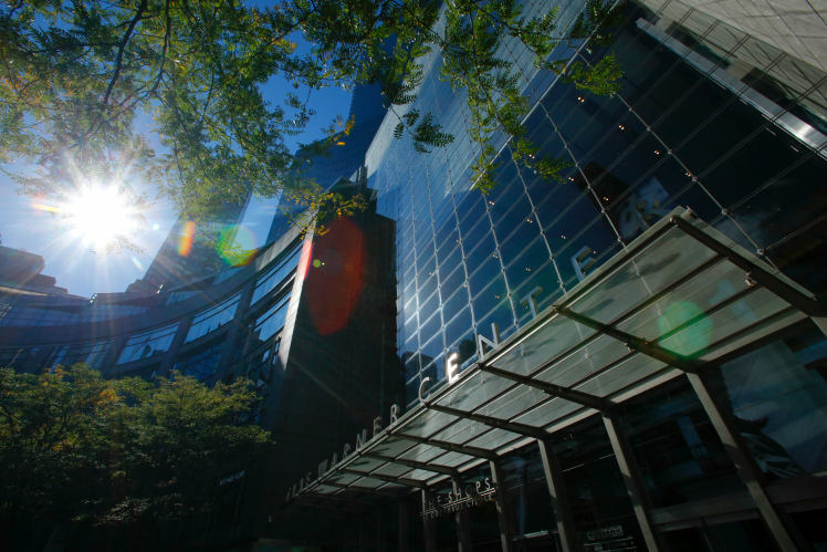 The Time Warner Inc. Center is seen in New York on October 23, 2016. AT&T unveiled a mega-deal for Time Warner that would transform the telecom giant into a media-entertainment powerhouse positioned for a sector facing major technology changes. The stock-and-cash deal is valued at $108.7 billion including debt, and gives a value of $84.5 billion to Time Warner -- a major name in the sector that includes the Warner Bros. studios in Hollywood and an array of TV assets such as HBO and CNN. (Photo: KENA BETANCUR/AFP/Getty Images)