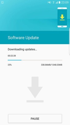 Samsung OTA Update 1110