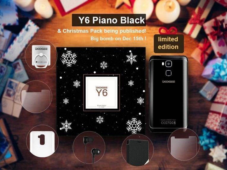 Doogee Y6 Piano Black Christmas Offers