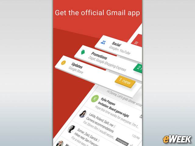 Google Gmail Is the Favorite Mobile Email App
