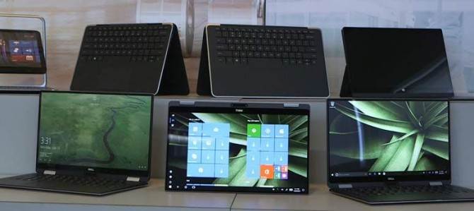 dell row laptops