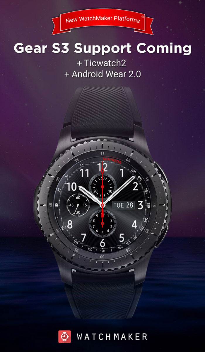 WatchMaker For Samsung Gear S2 and Gear S3