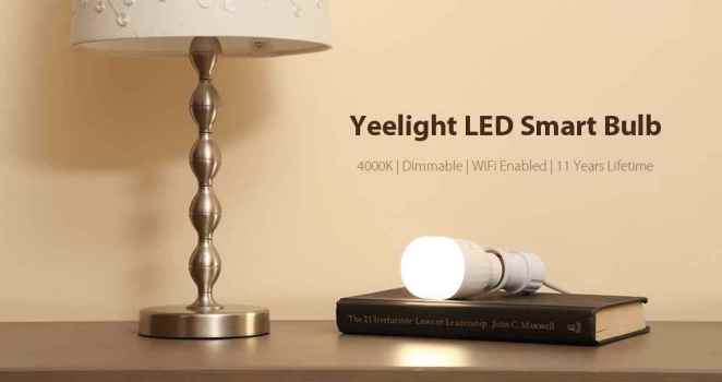 Xiaomi Yeelight E27 smart LED bulb