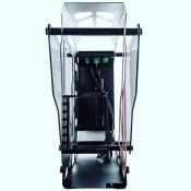 Raidmax X08 Open Chassis has aluminium chassis and Dual Tempered Glass