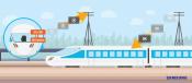 Samsung Achieves 1.7Gbit/s Downloads with 5G traveling at 100 km/h in a train