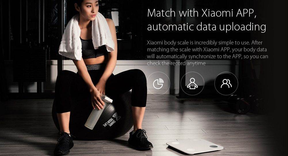 Xiaomi smart body scale