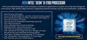 Intel Launches Xeon D-2100 Processors with up to 18 cores and 36 threads