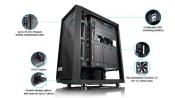 Fractal Design Expands Meshify C Line-Up Lighter Tint and Solid Side Panel Versions 