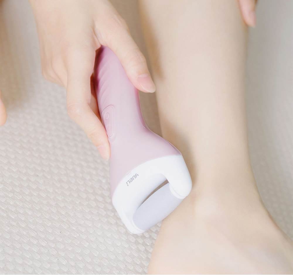  yueLi Waterproof Rechargeable Electric Foot Dead Skin Remover for Feet Care