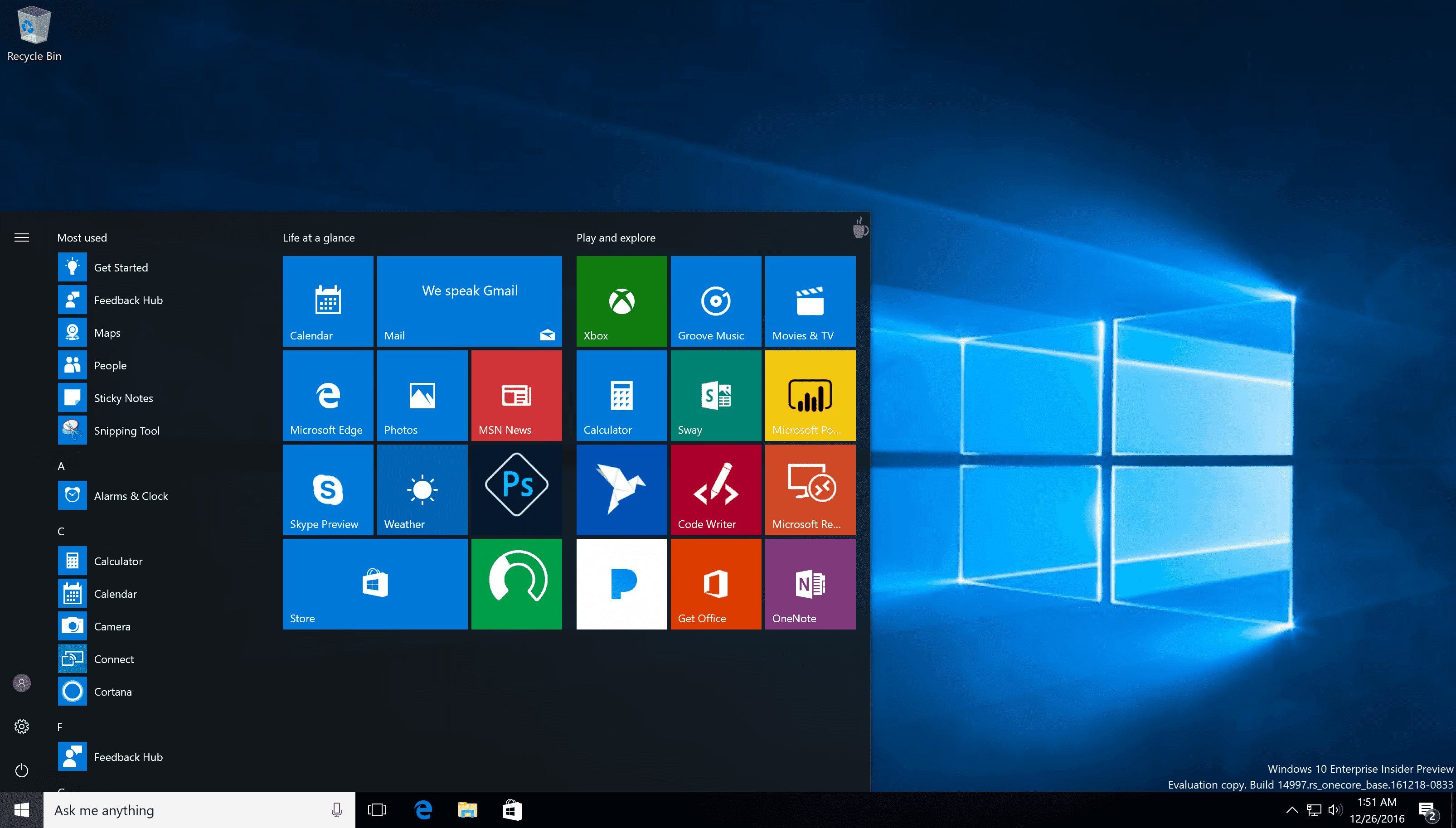 Lite версии windows 10