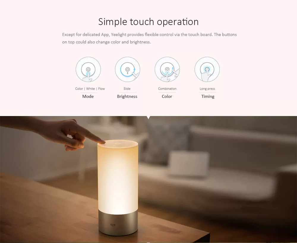 Mijia Smart Bedside Lamp vs Phillips Smart Bedside Lamp Touch