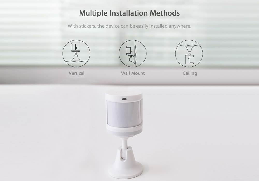 Original Xiaomi Smart Home Aqara Human Motion Sensor Security Device