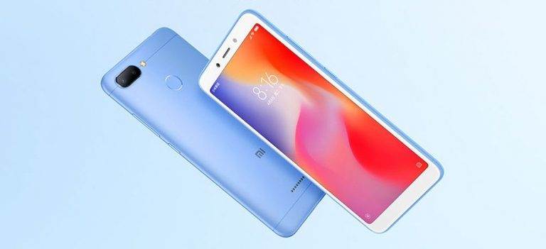 What can we see in the Xiaomi Redmi 6?