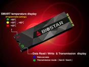 BIOSTAR Unveils M500 M.2 2280 Two Lane PCI-Express NVMe SSD