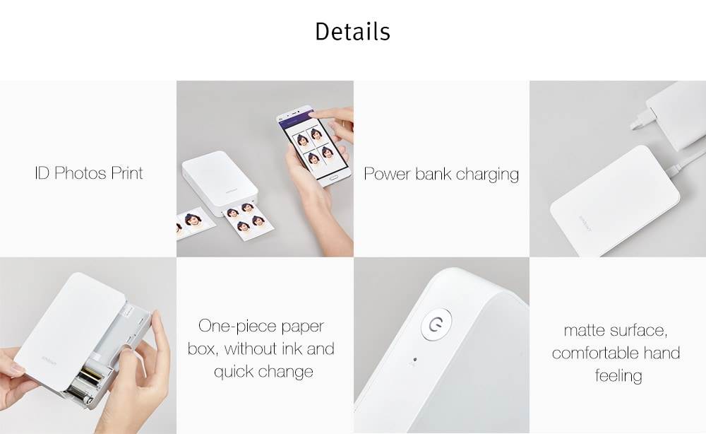 Xiaomi Portable Bluetooth AR Phone Photo Printer Arrives At Gearbest For $180.41