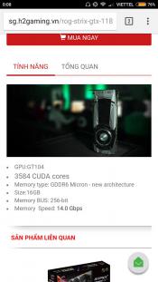 Vietnamese store put up preorder for ASUS ROG STRIX 1180