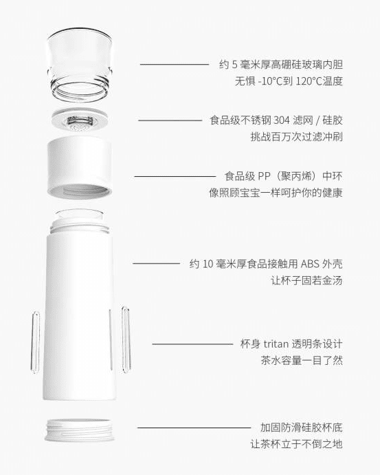 Youpin tea vacuum flask