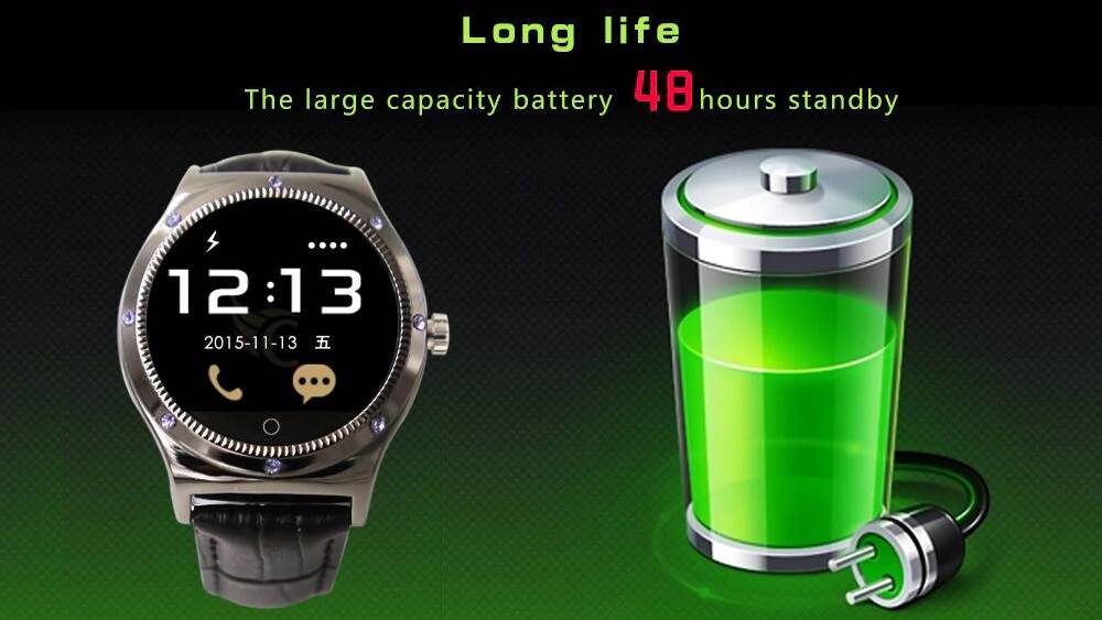 RWATCH R11S: Battery