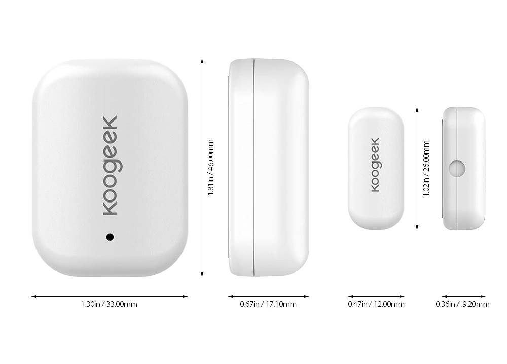 Koogeek door sensor: Design