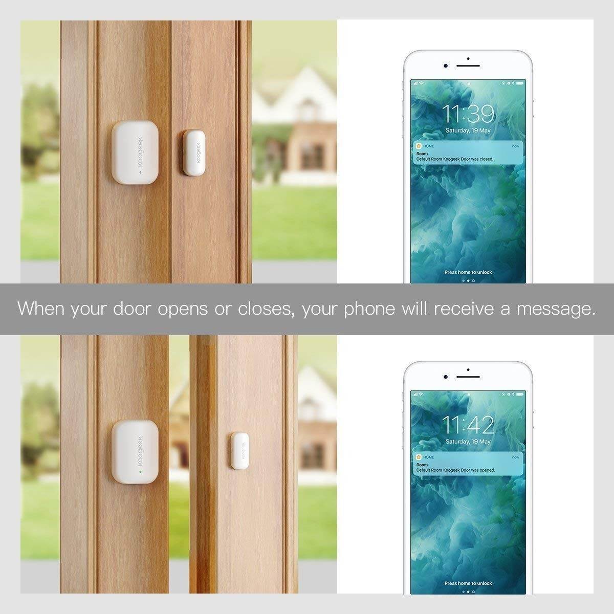 Koogeek door sensor: Package content