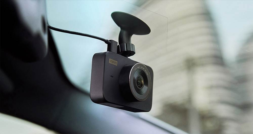 Original Xiaomi 1S Car DVR Camera Video Recorder 140 Degrees Wide Angle 3.0 inch IPS Screen- Black