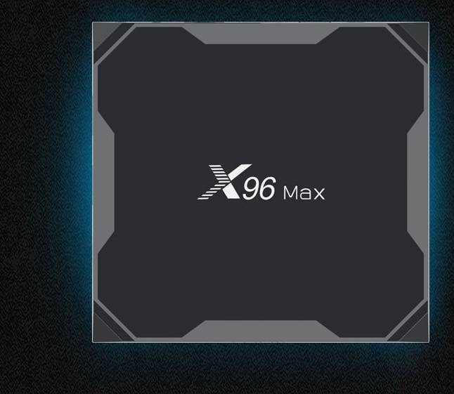 X96 MAX TV Box - BLACK