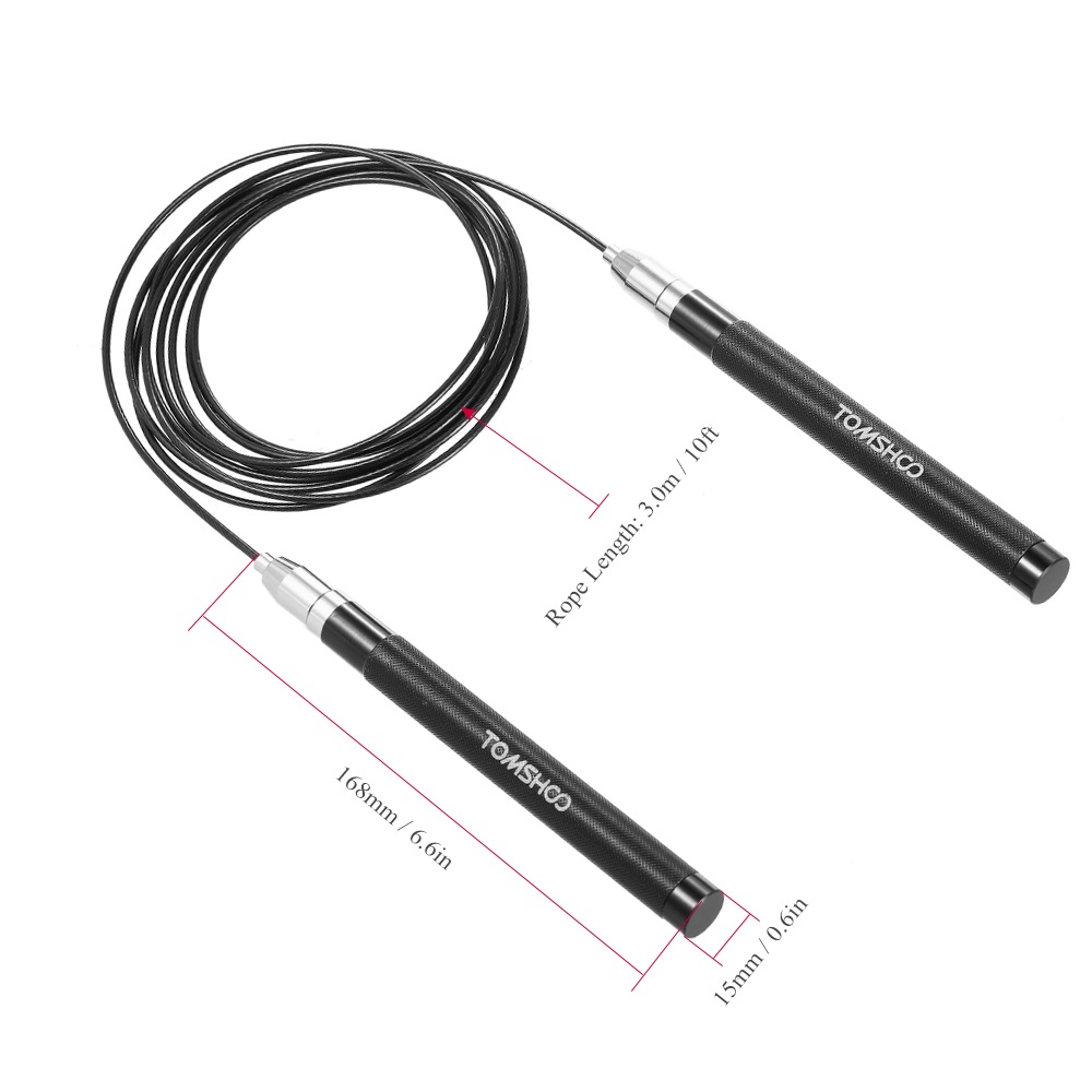 TOMSHOO 3M Jump Rope Dimensions