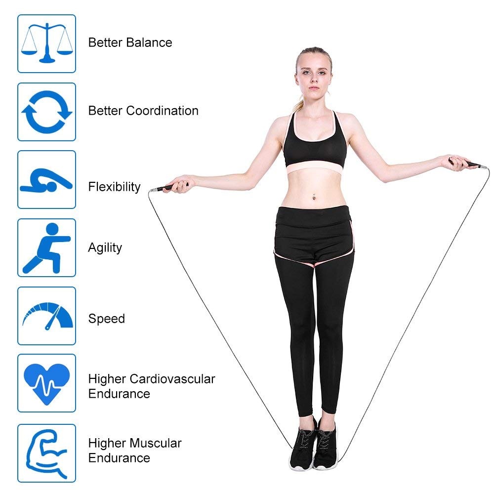 TOMSHOO 3M Jump Rope Benefits