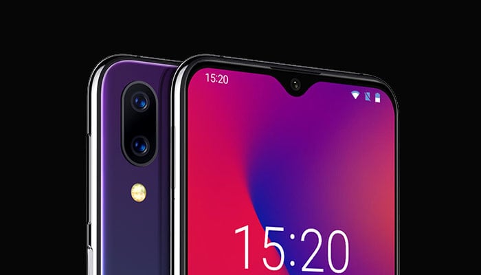 the front and rear cameras of UMIDIGI One Max