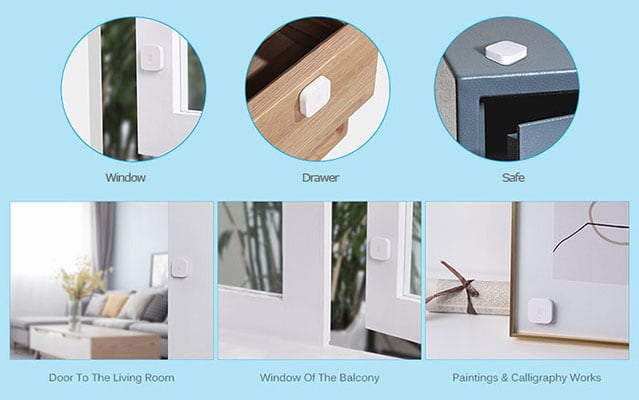 guarding function and three levels of sensitivity on Aqara smart motion sensor