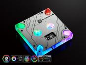 Bitspower Touchaqua Summit MS water block for Intel procs has RGB and small OLED display