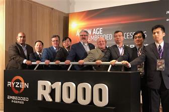 AMD introduces Ryzen Embedded R1000 series  to Taiwan  Photo: Monica Chen, Digitimes, April 2019