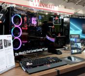 MSI shows Multiple AMD X570 Mobos, and X570 Godlike in MEG700 a curved chassis?