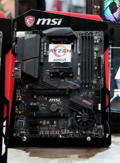 MSI shows Multiple AMD X570 Mobos, and X570 Godlike in MEG700 a curved chassis?