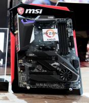 MSI shows Multiple AMD X570 Mobos, and X570 Godlike in MEG700 a curved chassis?