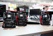 MSI shows Multiple AMD X570 Mobos, and X570 Godlike in MEG700 a curved chassis?