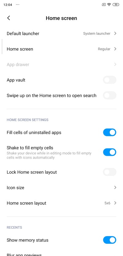 MIUI_11 how to change app drawer_2