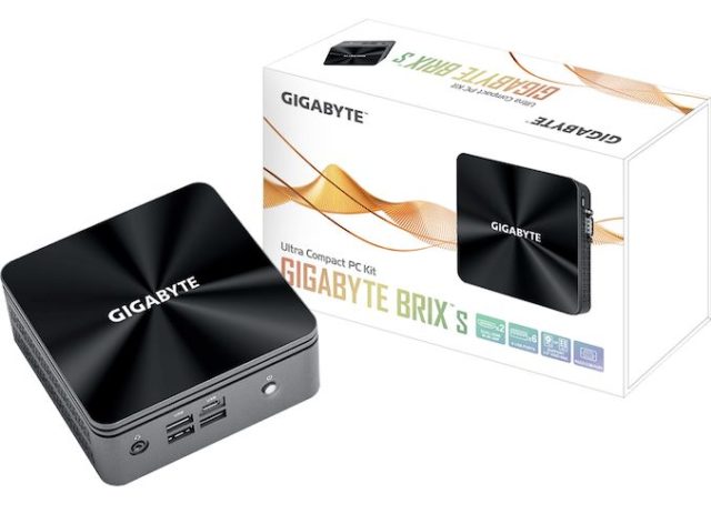 GIGABYTE Unveils Comet Lake-Based BRIX UCFF PC: 6 Cores,...