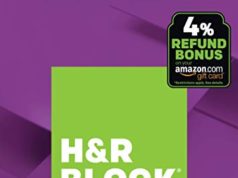 H&R Block Tax Software Deluxe + State 2019 with 4% Refund…