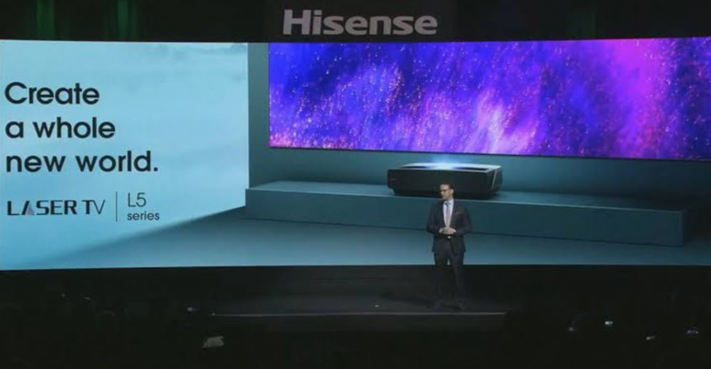 Hisense Short Throw projector