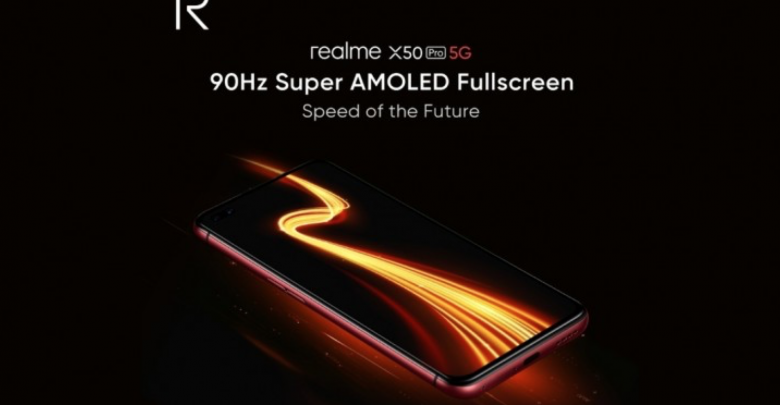 Realme X50 Pro 90Hz display